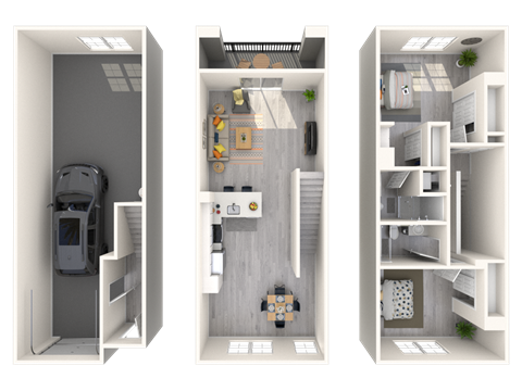 Zone Westgate Apartments B3 Floor Plan
